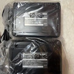 【新品未使用品】マキタ DC10SA 充電器　2個セットの画像