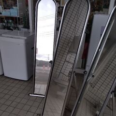 訳あり　錆びあり　姿見　鏡　ミラー　スタンドミラーの画像
