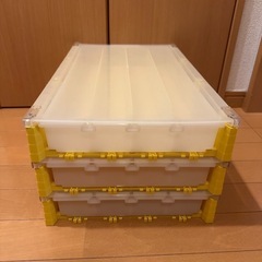 プラレール トレインケース 3段セットの画像