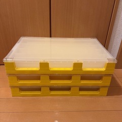 プラレール トレインケース 3段セットの画像
