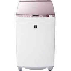 「取引中」SHARP 洗濯機 ES-PX8B-P 8kg プラズマクラスター の画像