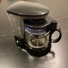 象印　11月購入のコーヒーメーカー　