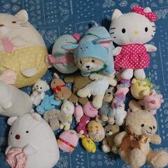 ぬいぐるみセット すみっコぐらし、キティーちゃん他の画像