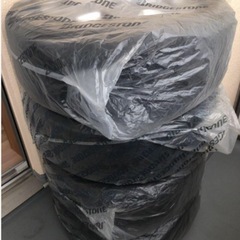 スタッドレスタイヤ　30セルシオ純正メッキホイール　ほぼタイヤ新品 225/55R17の画像