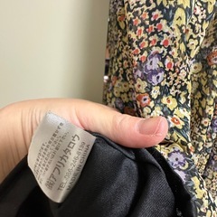 アフリカタロウ　花柄ワンピース　フリーサイズの画像