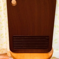 速暖コンパクトヒーター・電気ストーブ・木目調おしゃれ小型ヒーター...
