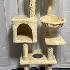 キャットタワー ベージュ 猫用品 キャット