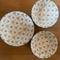 新品未使用 3枚セット クマとハートの画像