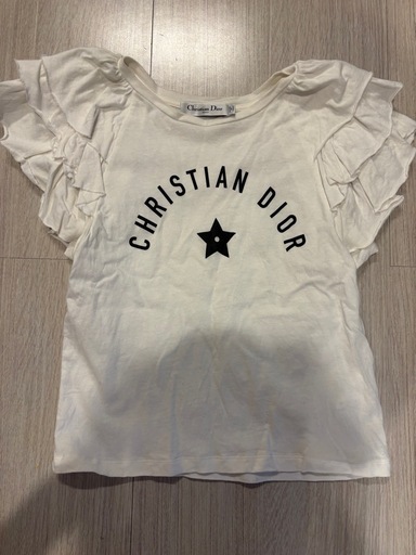 DIOR ディオール　フリルトップス　ピアス　日本限定