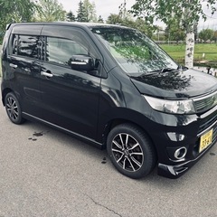 車検が長く走り好調！ナビ付　スズキワゴンR　スティングレー4WD...