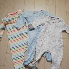 GAPbaby　長袖ロンパース　3枚セット