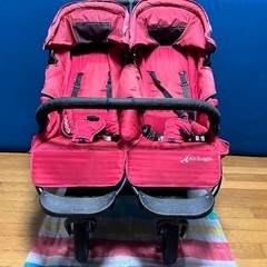 エアバギー　2人乗り　ベビーカー　ココダブル？