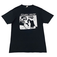90-00s SONIC YOUTH プリントtシャツ ブラック...