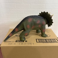ソフビ　トリケラトプス　Tレックス　　
2つセットの画像