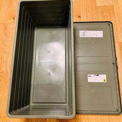 IKEA　収納ボックス ふた付きの画像