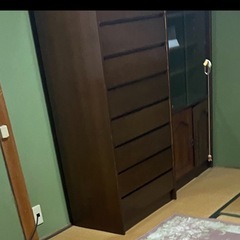 無料❗️大型レトロな収納家具　