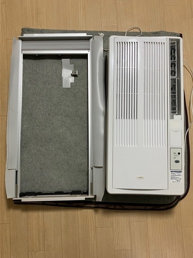 2021製ウインドクーラー、窓枠付