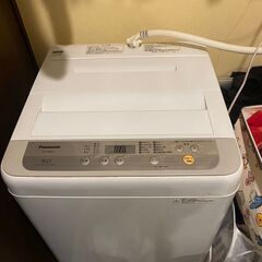 panasonic 洗濯機　5kg 