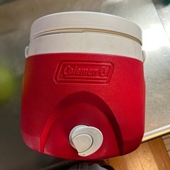 コールマンウォータージャグ　キャンプ用品