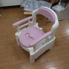 未使用　ポータブルトイレ　安寿　FX-CP　ちびくまくんの画像