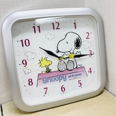 SNOOPY 掛け時計 CITIZEN 4KG660