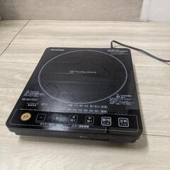 アイリスオーヤマ　ガラストップIHクッキングヒーター 音声ガイド...