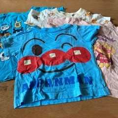 幼児　Tシャツ　4枚セット　アンパンマン　【中古品】