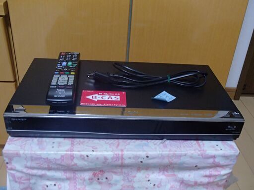 シャープブルーレイレコーダーBD‐W560、２番組同時録画、