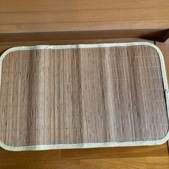 竹製？玄関マット　中古