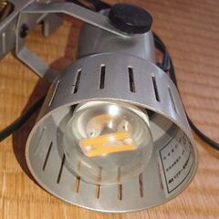 LED シルバー クリップライト AC電源の画像