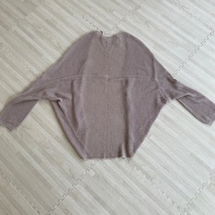 【新品未使用】透かし編みカーディガンの画像