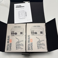新品未使用✨️トレイルカメラ 電池式 超ミニ防犯カメラ 動画2K 静止画3600万画素 暗視カメラ 動体検知 赤外線人感センサー 屋外 屋内カメラ 野外監視 IP56級防水防塵 120°検知範囲 高速トリガースピード 2個入りの画像