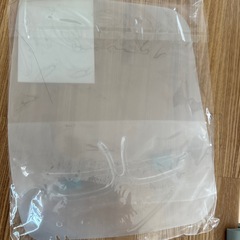 メガネ式フェイスシールド未使用未開封シールド３枚入りの画像