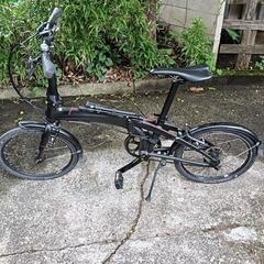 美品VERGE折りたたみ自転車
