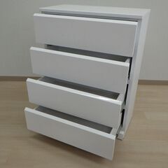 チェスト（ホワイト）【小金井市民限定】（小金井市再生家具）品番：05-02-15 ※新規優先の画像