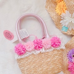 新品 マザウェイズ 麦わら帽子2個 麦わらバック1個 セット まとめ売りの画像