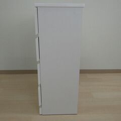 チェスト（ホワイト）【小金井市民限定】（小金井市再生家具）品番：05-02-15 ※新規優先の画像