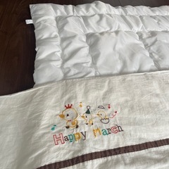 彌生日本製　ベビー掛け布団セット　オーガニックコットンの画像