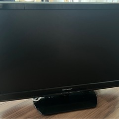 【美品、動作問題なし】Aquos 22V型ワイドテレビ