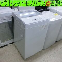 洗濯機 6.0kg 2021年製 NITORI NTR60 ホワ...