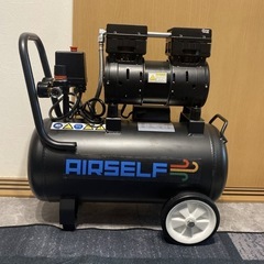 格安　エアーコンプレッサー　アルミ製　30リットル　美品