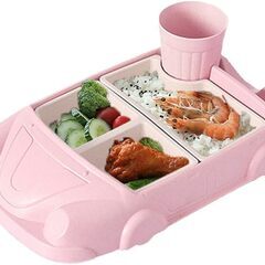 ランチプレート 4点セット　（ピンク）
