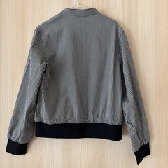 着1回コムサデモード ギンガムチェック ジャケット 上着 140cm 130cmアウターの画像