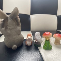 お話し中です（╹◡╹）ガーデニング♡置き物🧑‍🌾の画像