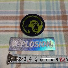 条件付き無料　X-PLOSION ステッカーの画像