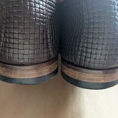 ボエモス　レザースリッポン ローファー ドレスシューズの画像