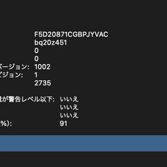MacBook Air（M1,2020）256GB/8GB〈MGN63J/A〉④の画像