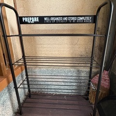 美品！下駄箱　シューズラック