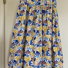 【美品】Te chichi リバティ　花柄　スカート　サイズS