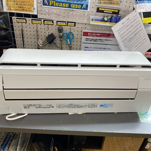 7/13値下げしました⭐️人気⭐️2018年製 TOSHIBA 4kwエアコン RAS-C405E5P 大清快 主に14畳 プラズマ空
